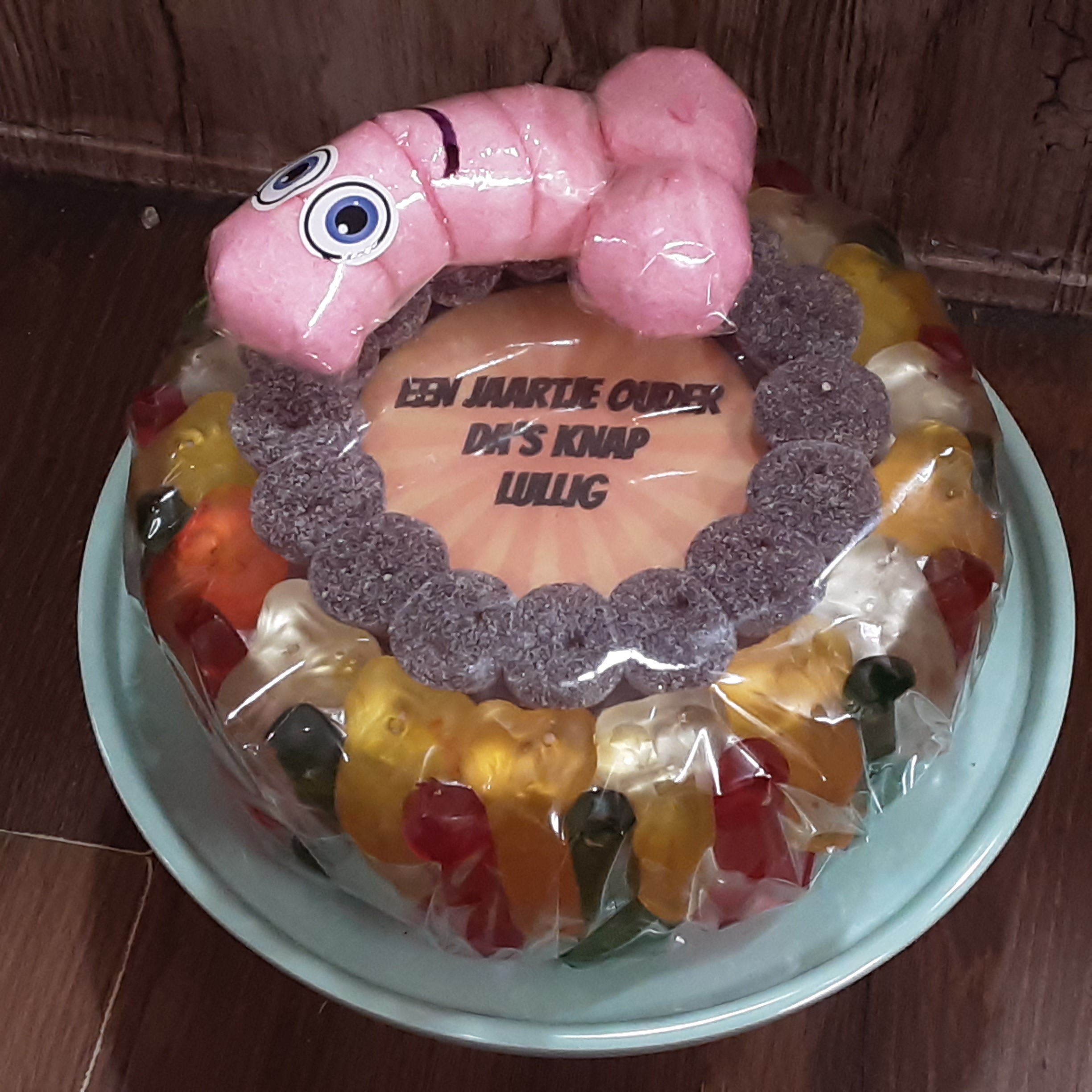 een erg lullig taartje