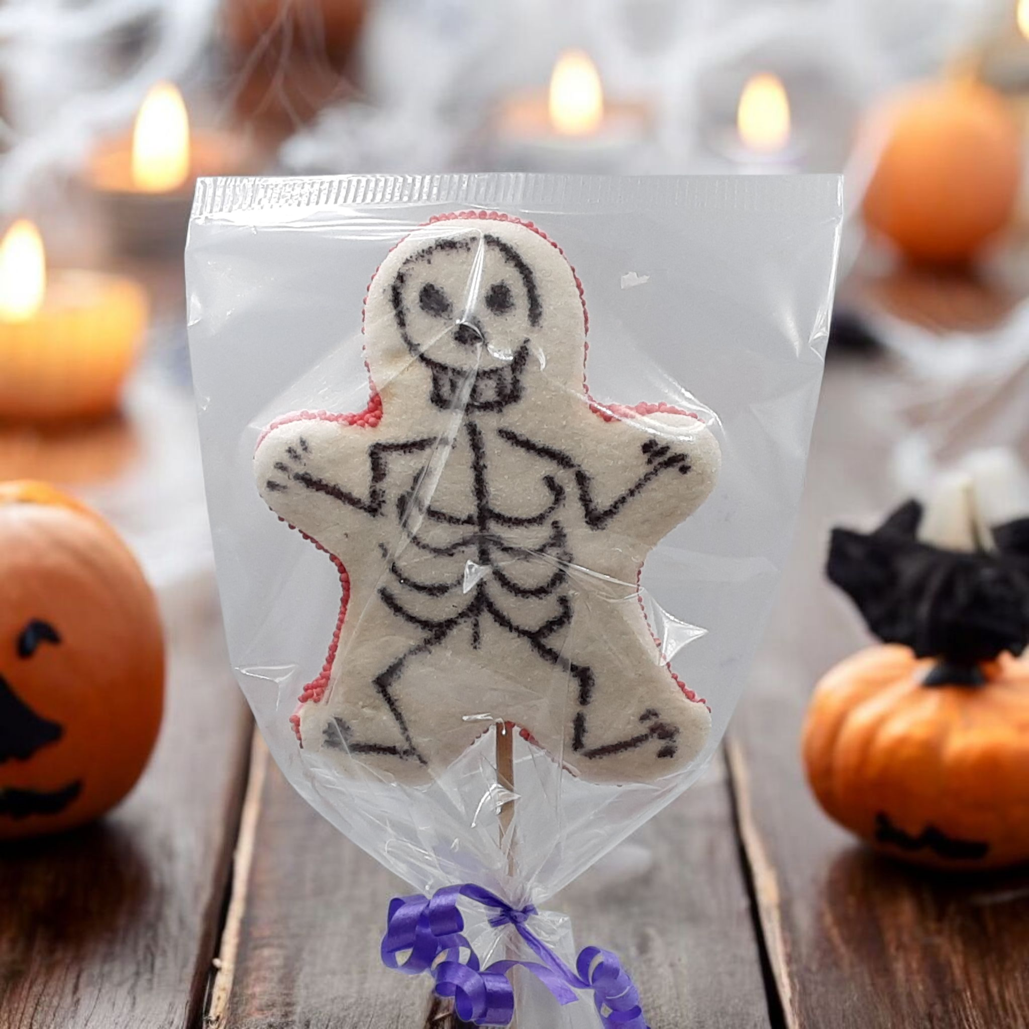 Skeletje op stok