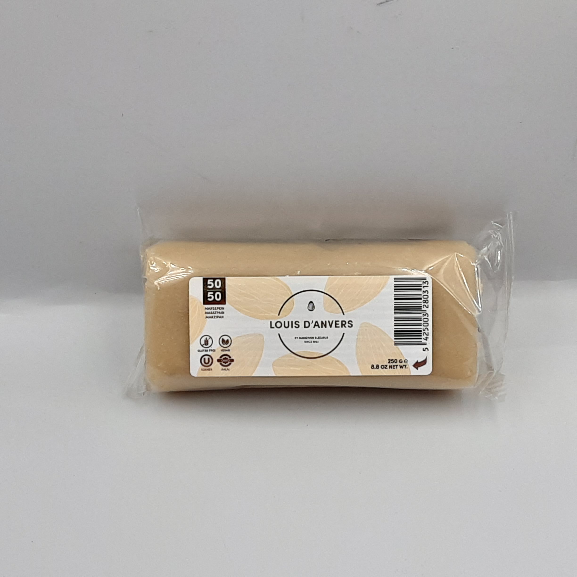 Marsepein rolletje naturel