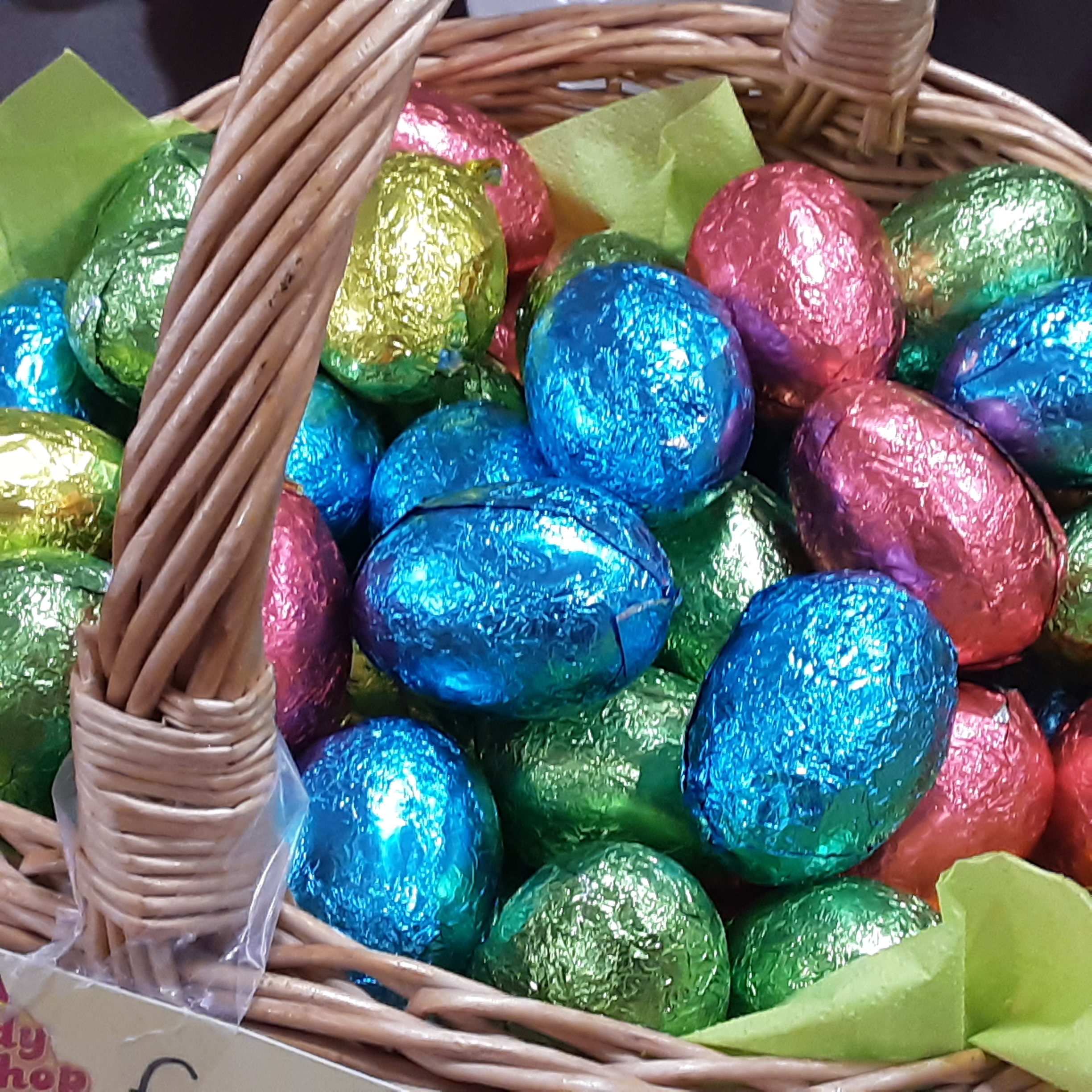 Chocolade verstop eieren