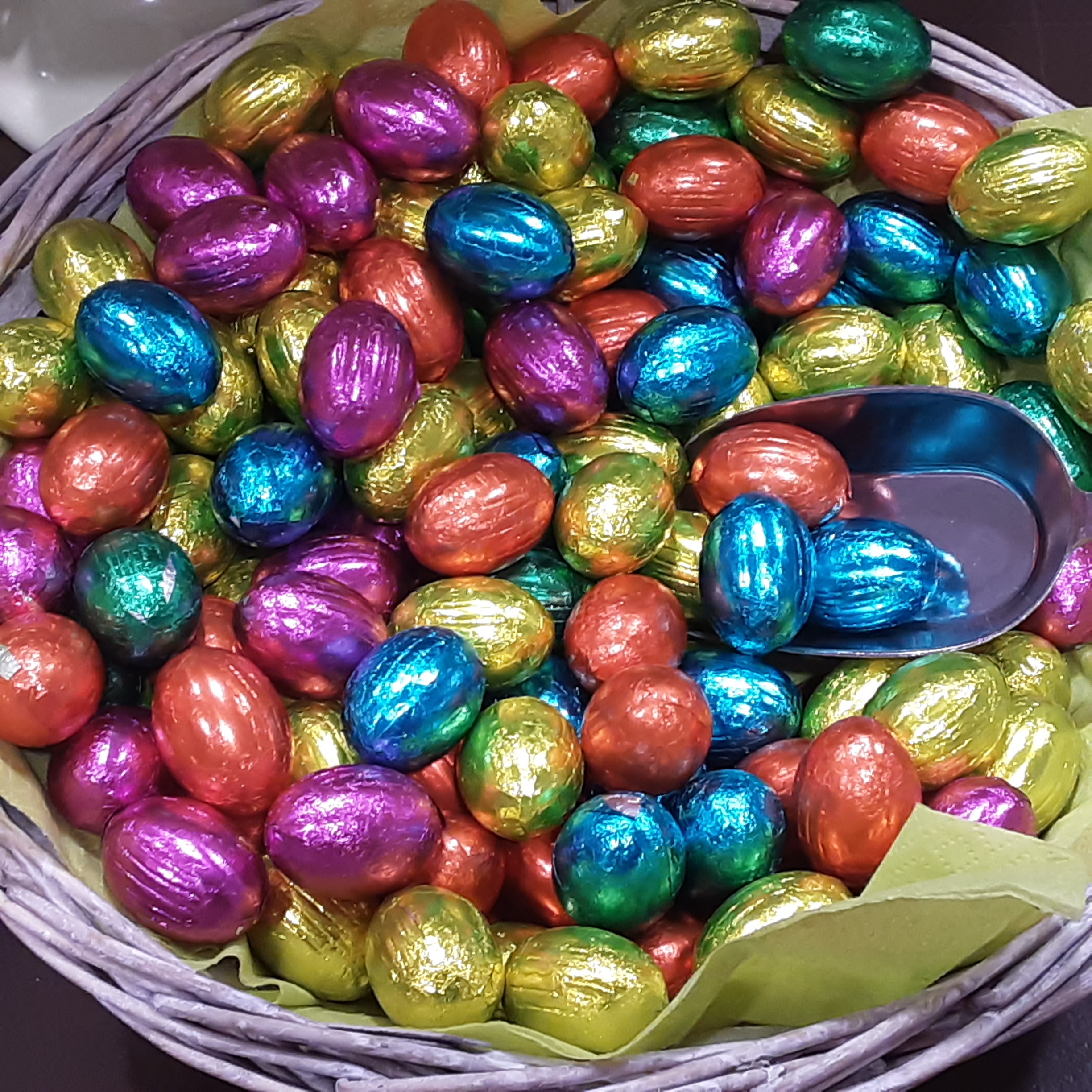 Chocolade paaseitjes