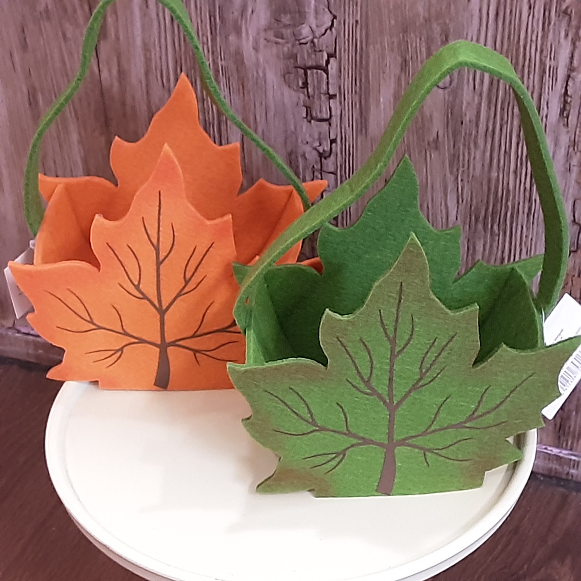Tasje herfstblad